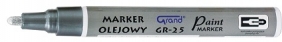 Marker olejowy Grand GR-25 srebrny (160-1966)