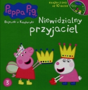 Świnka Peppa Bajeczki z książeczki 3 Niewidzialny przyjaciel + DVD