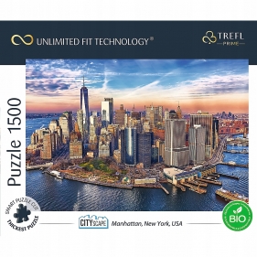Trefl Prime UFT 1500: Manhattan, Nowy Jork (26189) (Uszkodzone opakowanie)