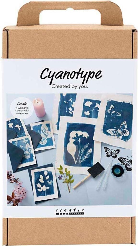 Zestaw DIY do Cyjanotypii na papierze