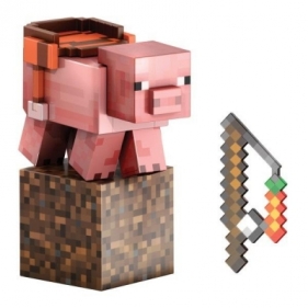 Minecraft Diamentowy Poziom Świnia Figurka