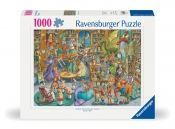 Ravensburger, Puzzle 1000: Północ w bibliotece (12000489)