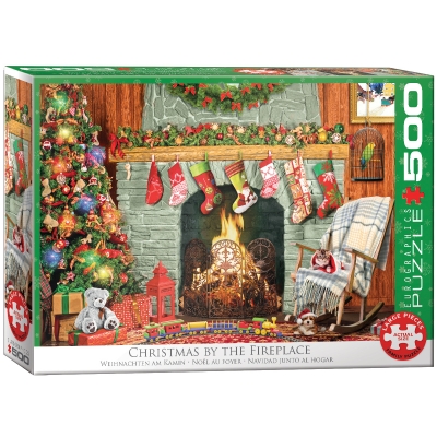 <img src='https://webimage.pl/pics/899/5/d628136455022.jpg' style='height:440px' /> Puzzle 500 Christmas by the Fireplace 6500-5502