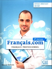 Francais.com debutant Podręcznik + DVD poziom A1-A2 - Penfornis Jean-Luc