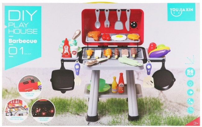 Grill na baterie z akcesoriami MIX