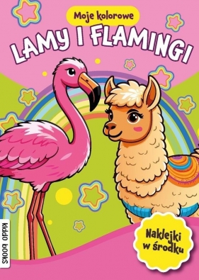 Moje kolorowe. Lamy i flamingi - Opracowanie zbiorowe