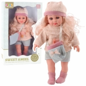 Lalka Sweet Angel w sweterku z torebeczką 36cm