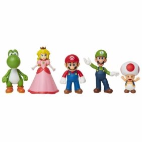 Super Mario Nintendo 5 figurek, Figurka, 6 cm