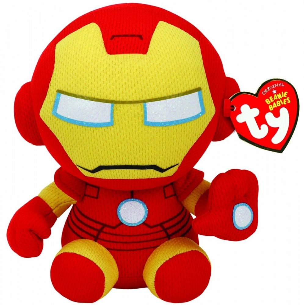 Beanie Babies - Marvel - Iron Man, 15cm (41190)