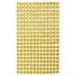 Kryształki samoprzylepne yellow 6mm 260szt