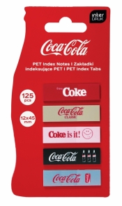 Zakładki indeksujące PET Coca-Cola