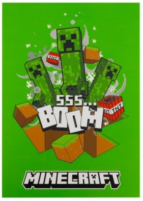 Blok rysunkowy A4/20ark 100g Minecraft