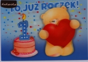 Karnet Roczek niebieski 3DV-066