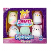 Squishville Mini Squishmallow 6 Pak Arctic Squad, Plusz