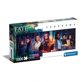 Clementoni, Puzzle 1000: Panorama, Netflix Fate (39690)