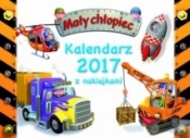Kalendarz ścienny 2017 z naklejkami. Mały chłopiec - Opracowanie zbiorowe