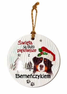 Zawieszka ceramiczna Boże Narodzenie Berneńczyk