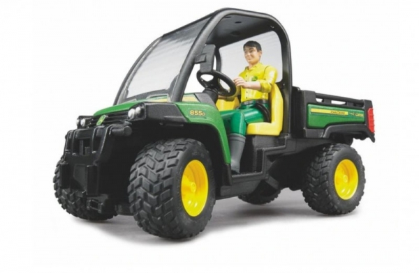 Pojazd Wywrotka John Deere Gator 855D z kierownicą (BR-02490)