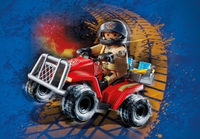 Playmobil City Action: Pożarniczy Speed Quad (71090)