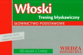 Włoski trening błyskawiczny słownictwo podstawowe - Ronchei Daniela