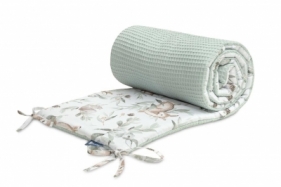 Ochraniacz do łóżeczka Wafel sarenki miętowy