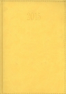 Kalendarz 2015 Książkowy Tygodniowy A5 z obszyciem TUCSON żółty