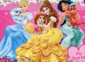 Podkładka laminowana na biurko Księżniczki Palace Pets