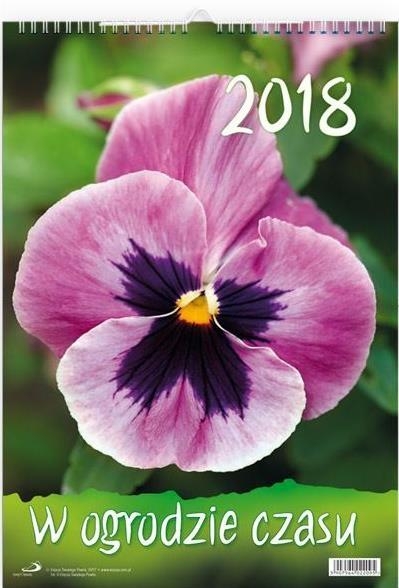 Kalendarz 2018 Ścienne - W ogrodzie czasu