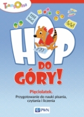 Trampolina Hop, do góry! Pięciolatek Przygotowanie do nauki pisania, czytania i liczenia - Głuszniewska Aneta