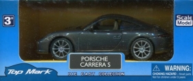 Auto metalowe Porsche Carrera S szary