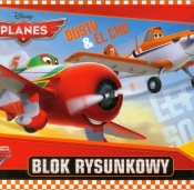 Blok rysunkowy A4 Planes 20 kartek Dusty and El Chu - <br />