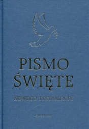 Pismo Święte Nowego Testamentu granatowe