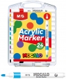 Marker akrylowy Mocalo Kids okrągły, 24 kolory