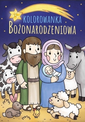 Kolorowanka Bożonarodzeniowa - Łaptos Marcin , Wiśnicka Anna