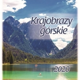 Kalendarz 2020 ścienny kwadrat Krajobrazy Górskie