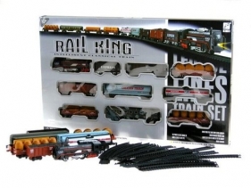Kolejka elektryczna Rail King 9 wagonów - <br />