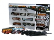 Kolejka elektryczna Rail King 9 wagonów - <br />
