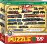 Puzzle 100 Smartkids Trains 6100-0090 7+