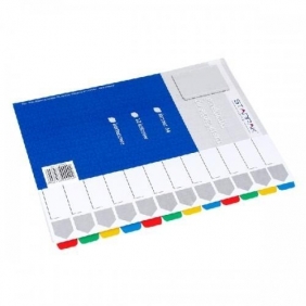 Przekładka kartonowa A4, 12 szt. (131563)