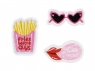 Naprasowanki Kiss mix 3szt Naprasowanki Kiss me, mix, 4.5-6.5x3-6 cm (1 op.