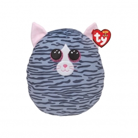 Beanie Babies - Squish-a-Boss Kiki szary kot, 22cm