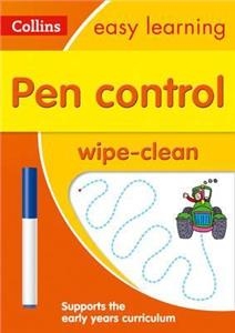 Pen Control Age 3-5 Wipe Clean Activity Book : Ideal for Home Learning