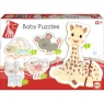 EDUCA Baby Puzzle Żyrafa Sophie (15490)