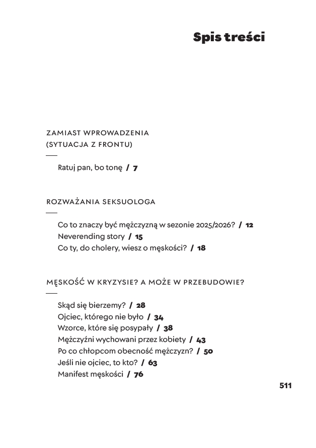 Sztuka obsługi mężczyzny