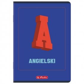 Zeszyt Herliz A5/60k kartka - Język Angielski, 1 szt