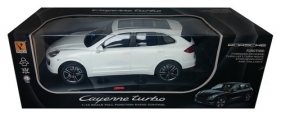 Porsche Cayenne Turbo zdalnie sterowane skala 1:14 białe