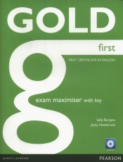 Gold First Exam Maximiser with key + CD