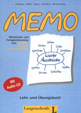 MEMO Lehr und Uebungsbuch mit 2 CDs - Haublein Gernot, Muller Martin, Rusch Paul i inni