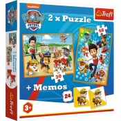 Puzzle 2w1 + memos: Psi patrol na ratunek (90790)