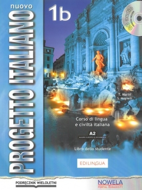 Nuovo Progetto Italiano 1B PW Podręcznik +CD wersja wieloletnia